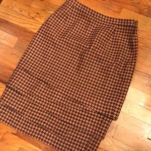Madelaine West Germany Wool Layered Skirt size 12